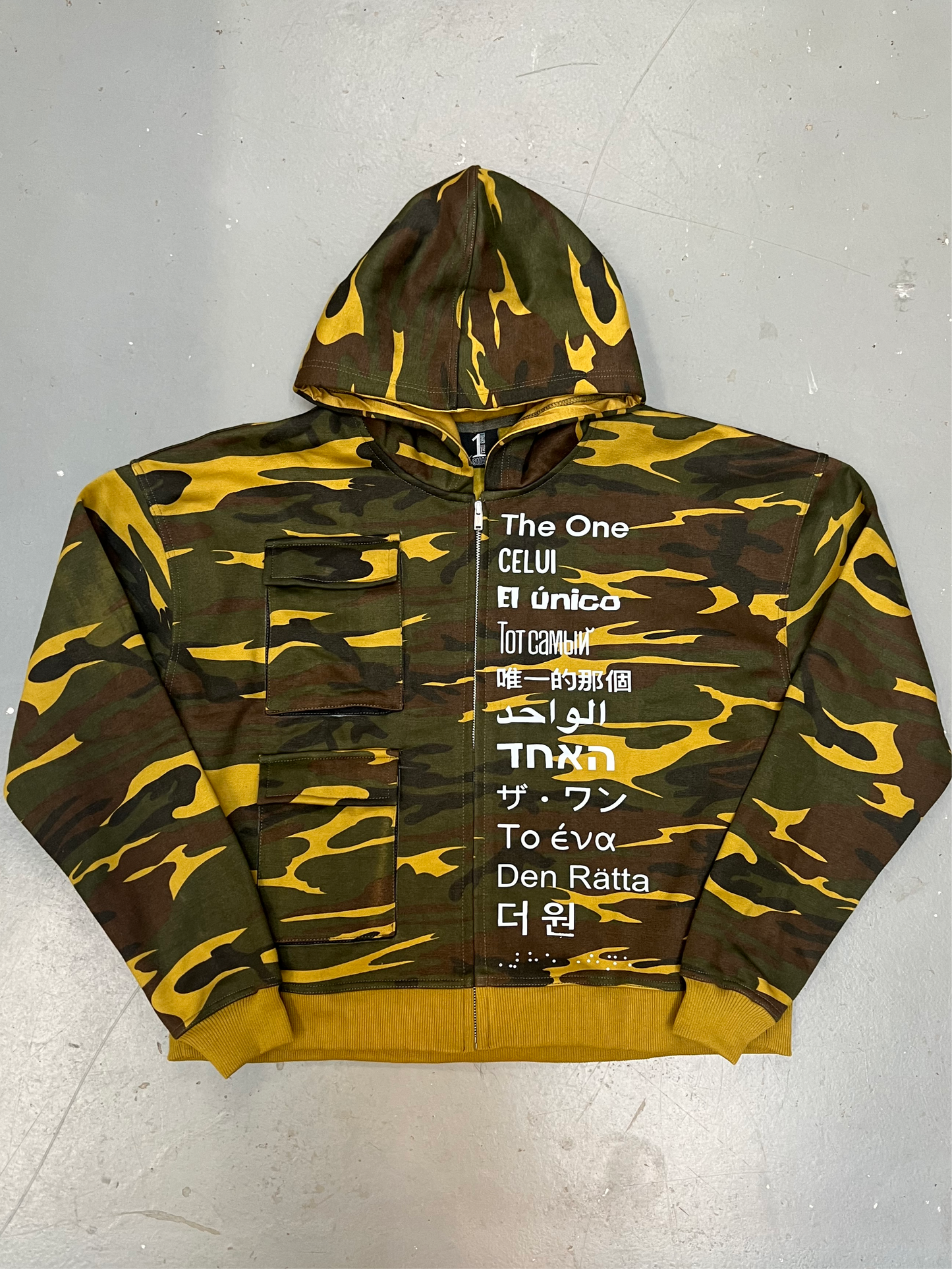 The One - Camo Language Hoodie