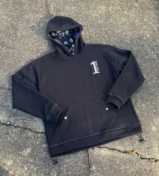 The One - Black Bandana Hoodie